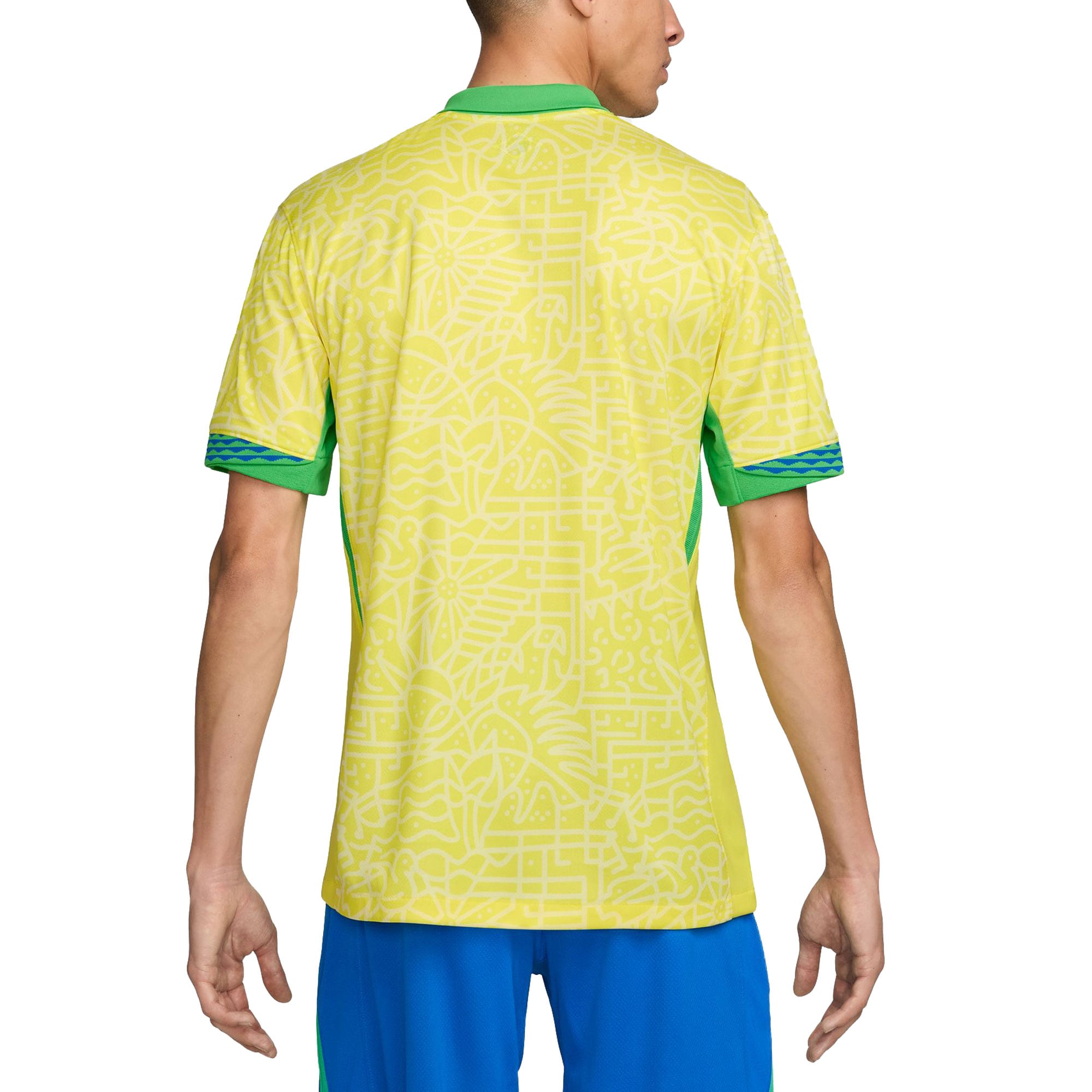 Brazil National Team 2024 Home Stadium Shirt – Yellow