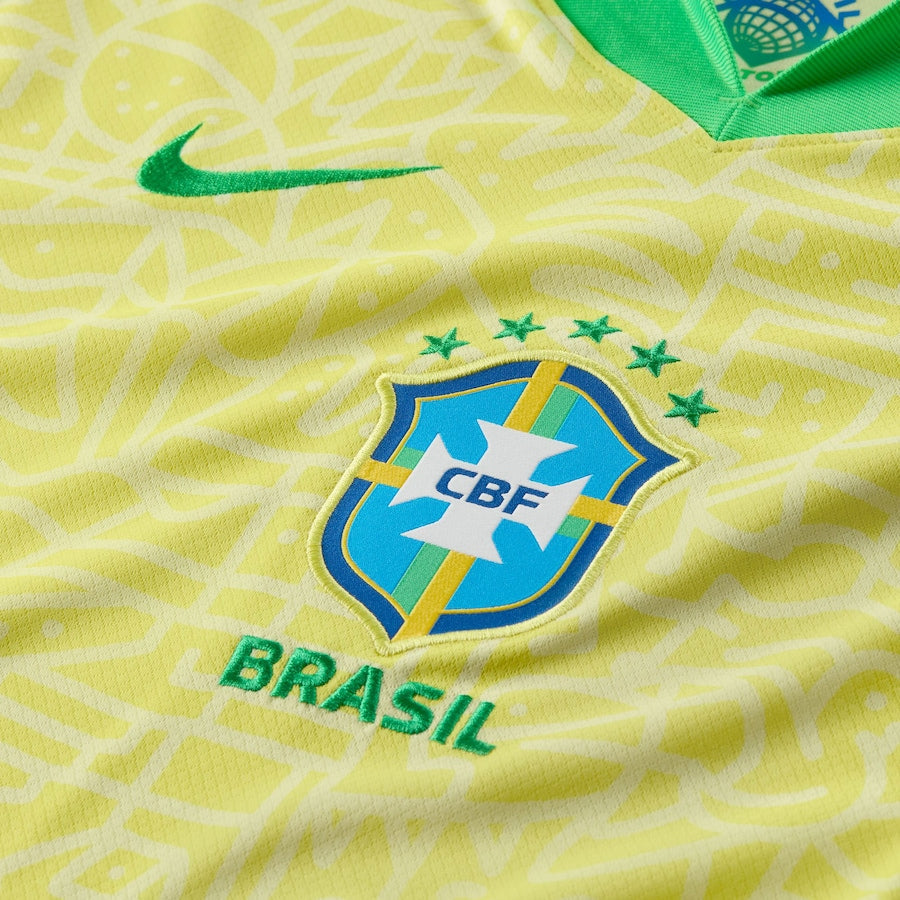 Brazil National Team 2024 Home Stadium Shirt – Yellow
