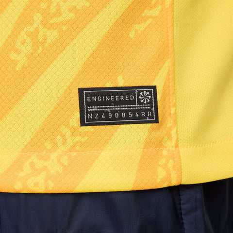 France National Team 2024 Goalkeeper Stadium Long Sleeve Shirt - Yellow