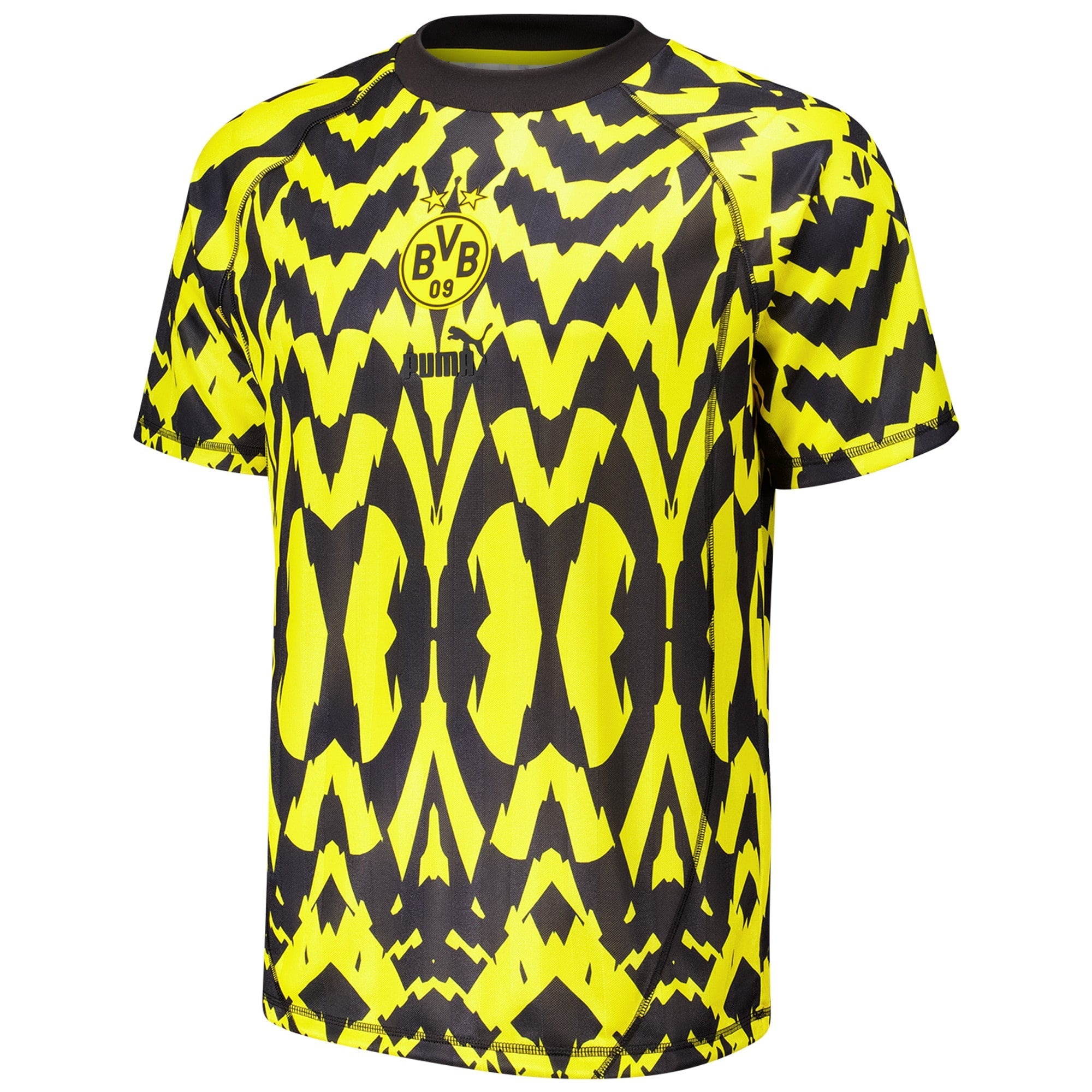 Borussia Dortmund Statement Retro Shirt - Yellow