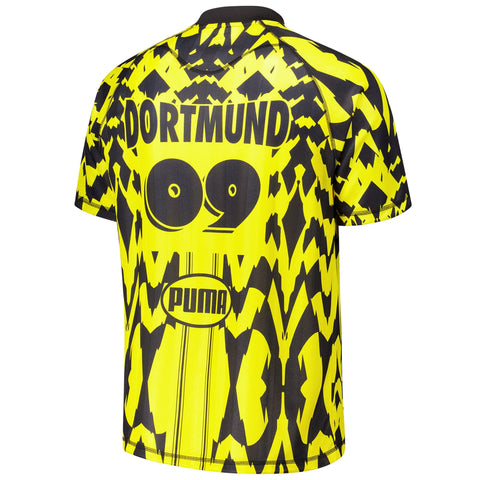 Borussia Dortmund Statement Retro Shirt - Yellow