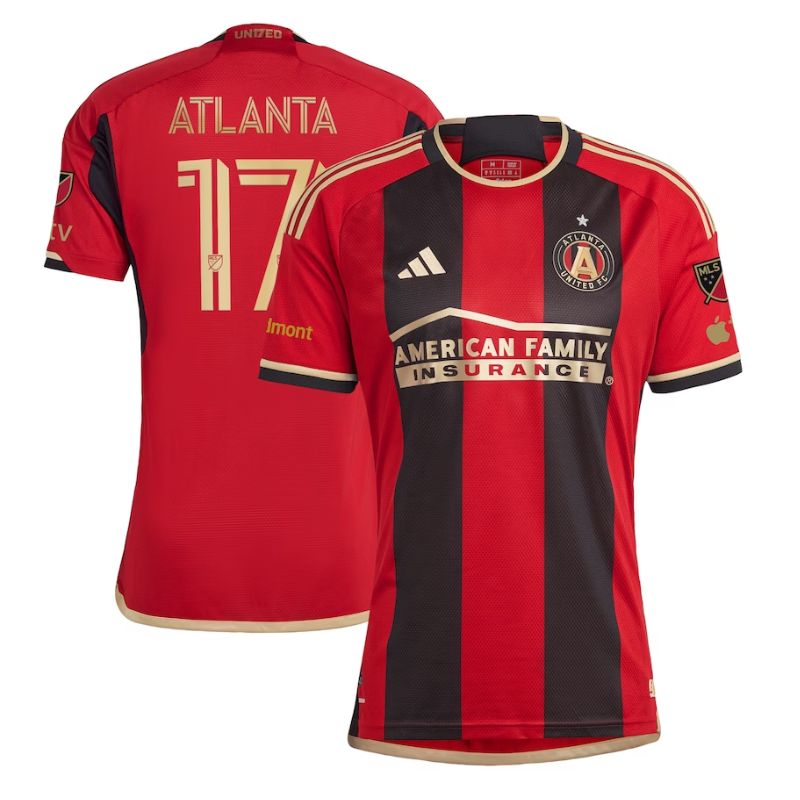 Atlanta United FC Unisex Shirt 2023 The 17s' Kit Jersey - Black