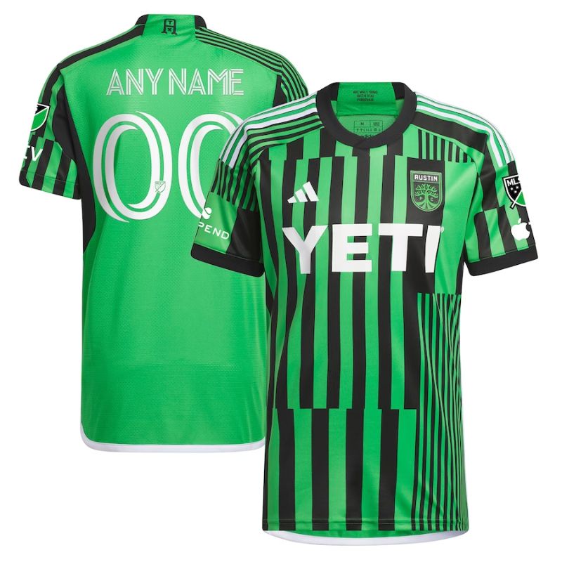 Austin FC Unisex Shirt 2023 Las Voces Kit Custom Jersey - Green