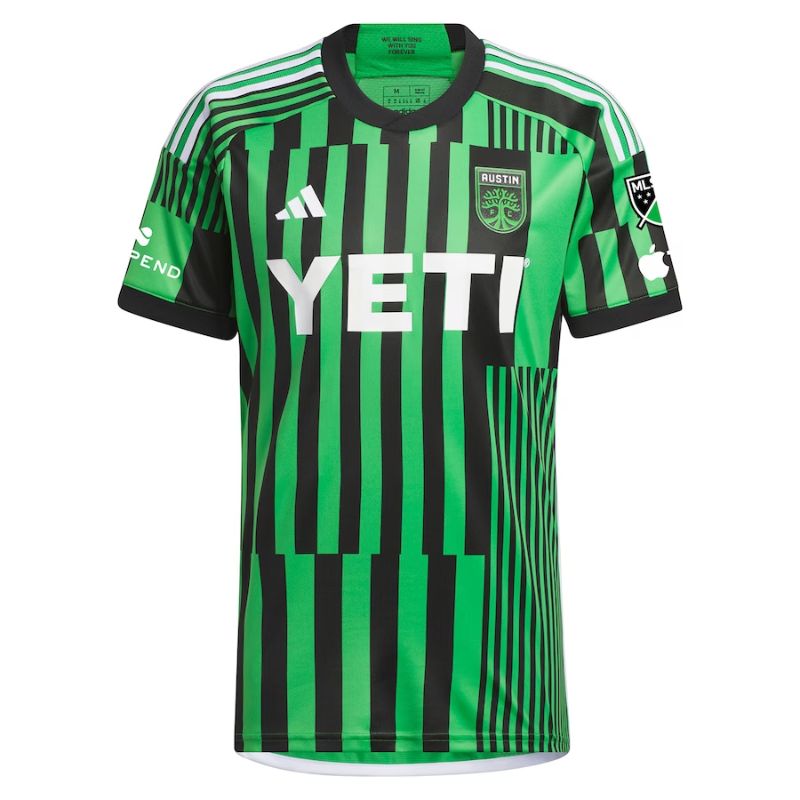 Diego Fagundez Austin FC Unisex Shirt 2023 Las Voces Kit Player Jersey - Green