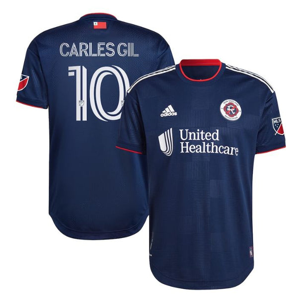 Carles Gil New England Revolution Unisex Shirt 2022 The Liberty Kit Team Player Jersey - Navy