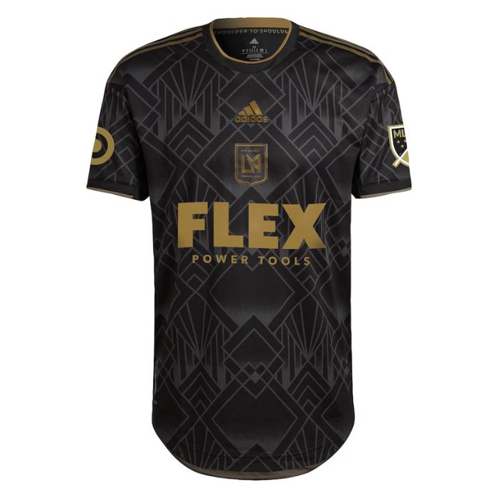 LAFC Team Unisex Shirt 2022 5 Year Anniversary Kit  Custom Jersey - Black