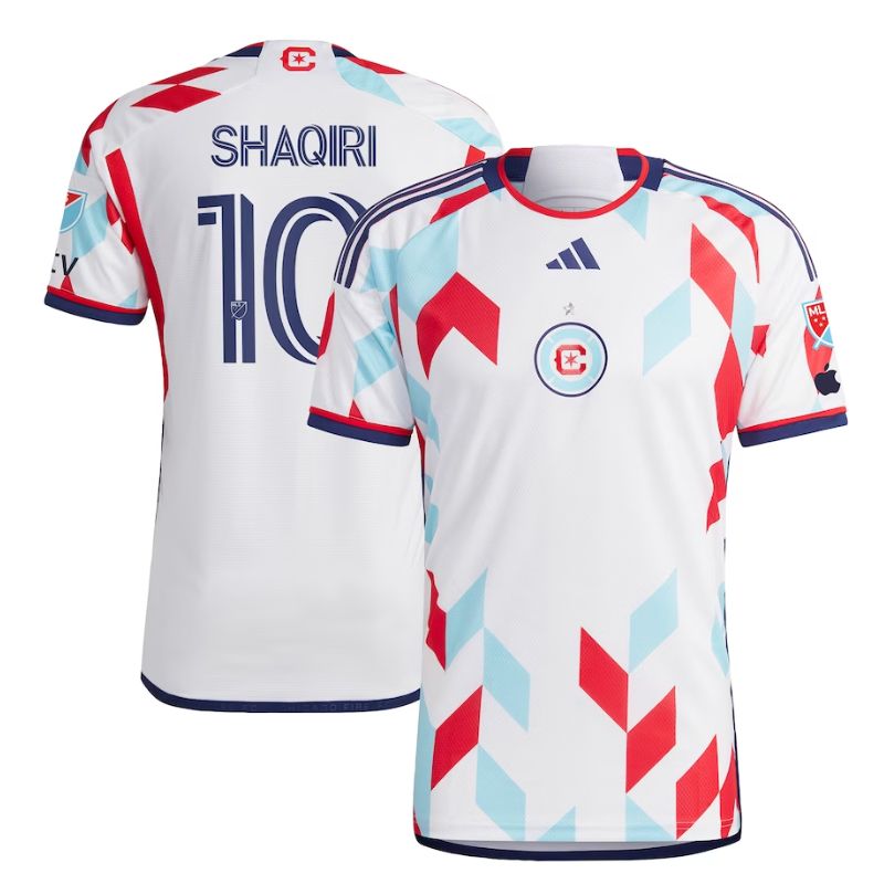 Chicago Fire Xherdan Shaqiri Unisex Shirt White 2023 Player Jersey