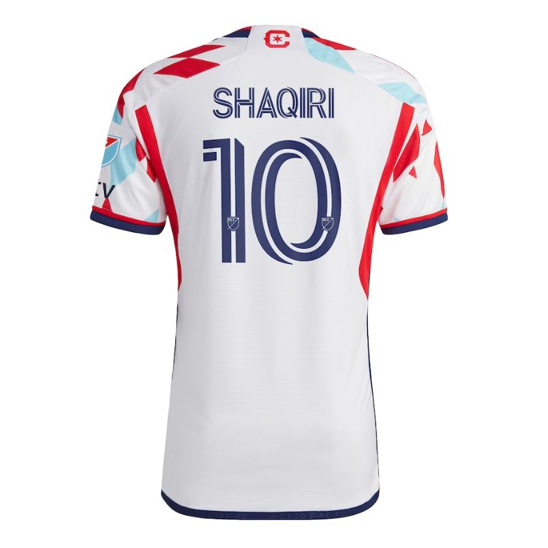 Chicago Fire Xherdan Shaqiri Unisex Shirt White 2023 Player Jersey