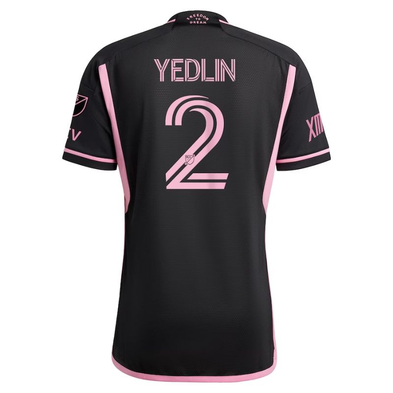 Inter Miami CF DeAndre Yedlin Unisex Black 2023/24 Player Jersey