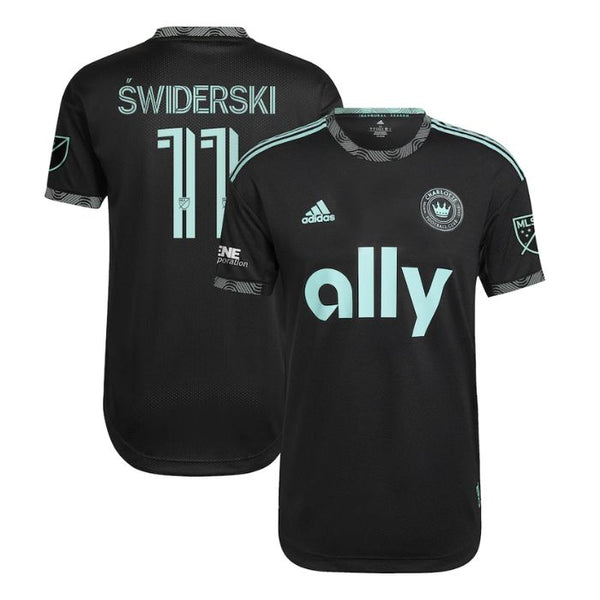 Karol Swiderski Charlotte FC Unisex Shirt 2022 Newly Minted Player Jersey - Black