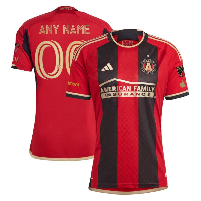 Men's Atlanta United FC Black 2023 The 17s' Kit  Custom Jersey