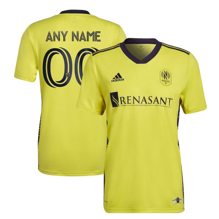 Nashville SC Unisex Shirt 2022 The Homecoming Kit Custom Jersey - Yellow